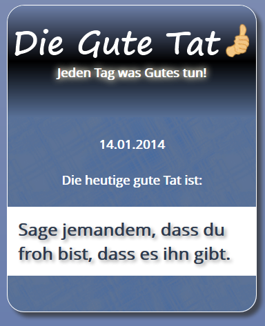 Die Gute Tat