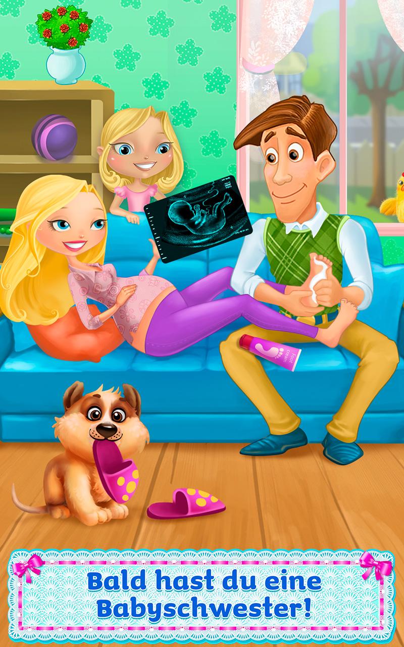 Android application My Newborn Baby Sister screenshort