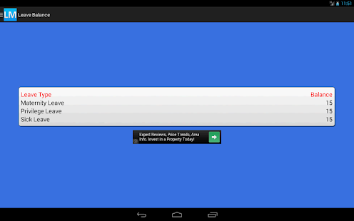 Leave Manager Screenshots 0
