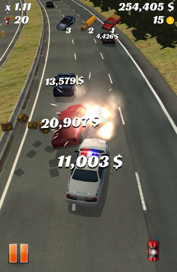 Screenshot Highway Crash Derby v1.6.2 MOD APK [Money]