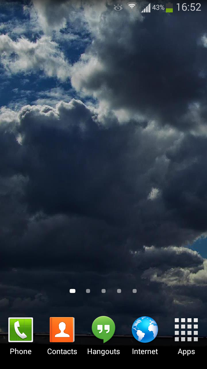 Clouds Live Wallpaper HD 3 Screen 2
