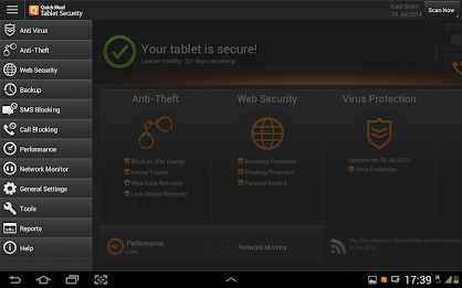 Quick Heal Tablet Security poster 2
