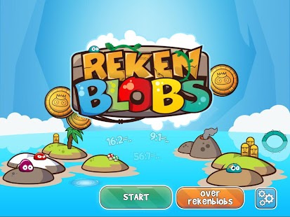  Rekenblobs - delen oefenen  