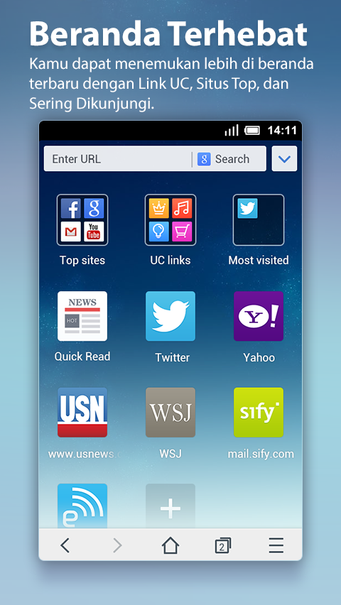 UC Browser Mini - screenshot