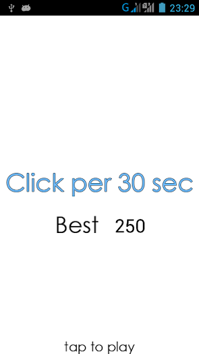 Click per 30 sec