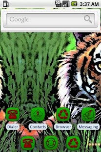 Jungle Tiger [SQTheme] for ADW Screenshots 2