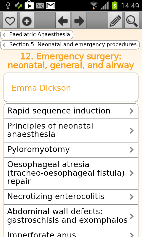 OSH Paediatric Anaesthesia Screen 2