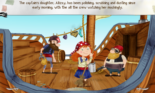 【免費書籍App】Alizay, pirate girl lite-APP點子