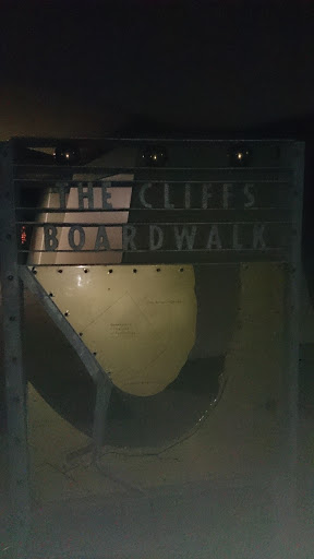 Cliffs Boardwalk Sign
