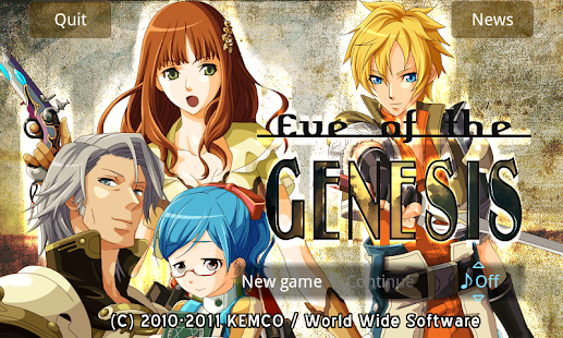 RPG Eve of the Genesis HD