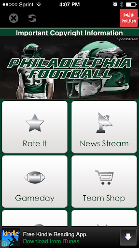 Philadelphia Football STREAM