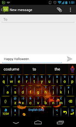 Adaptxt Phone Halloween theme poster 1