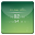 Abstract Green HD Clock Download on Windows