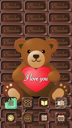 【免費個人化App】Chocolate Icon&Wall Paper-APP點子