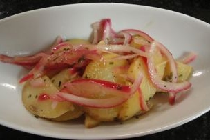 Salt &amp;amp; Vinegar Potato and Onion Salad