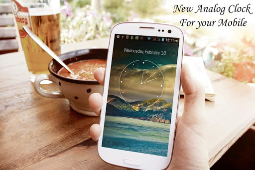 【免費個人化App】Sea Mountain HD Analog Clock-APP點子