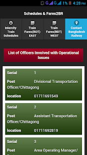 Bangladesh Railway Fare & Time - screenshot thumbnail