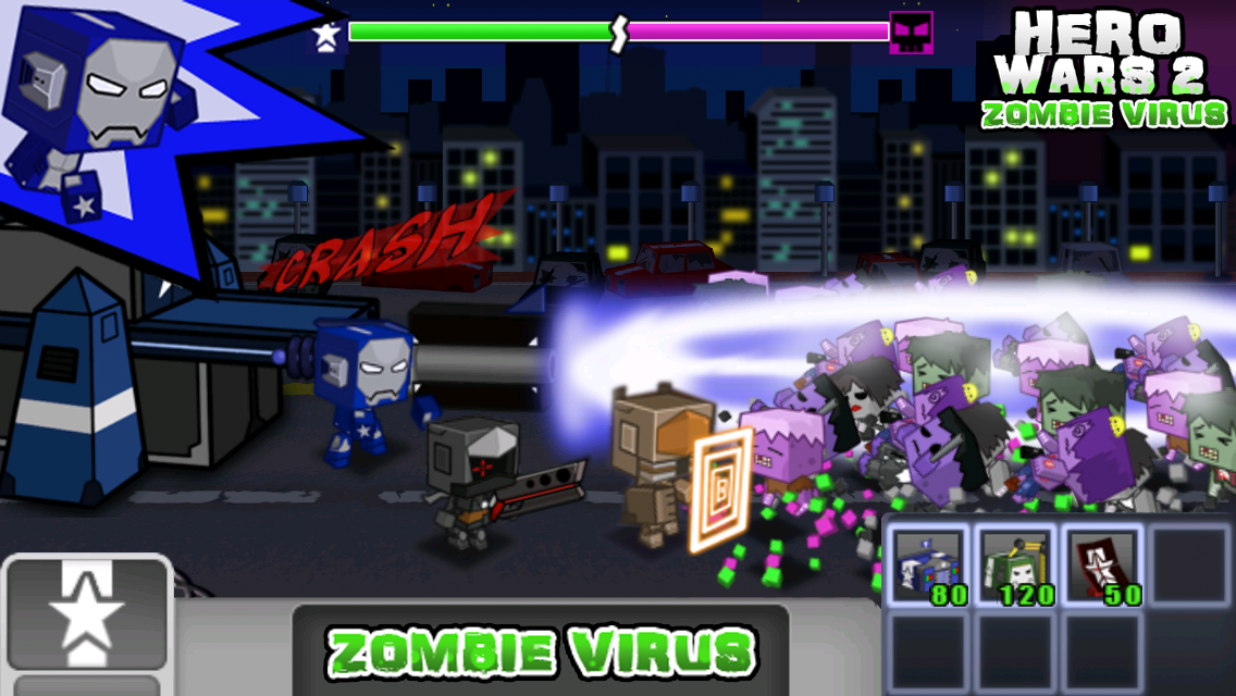 Hero Wars 2™ Zombie Virus - screenshot