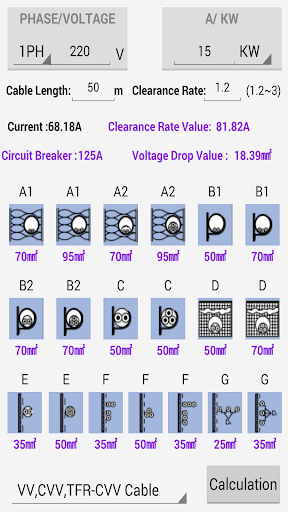 Cable Calculator