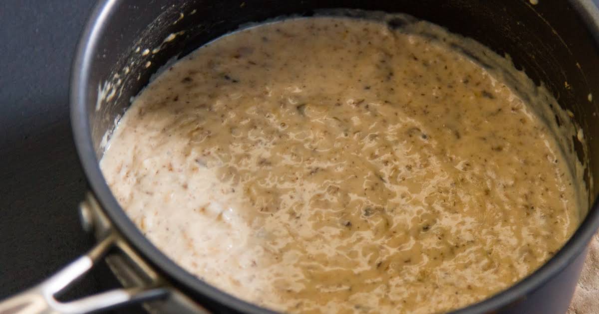 Mushroom Gravy with Cream of Mushroom Soup Recipes Yummly