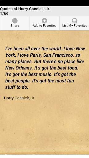 Quotes of Harry Connick Jr.