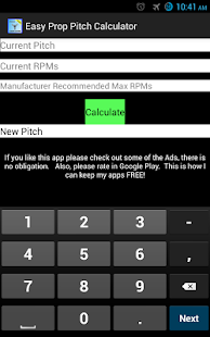 Lastest Free Prop Pitch Calculator APK