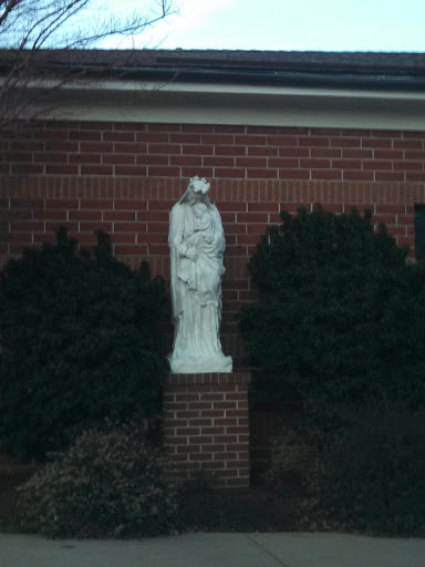 The Virgin Mary and Baby Jesus Statue
