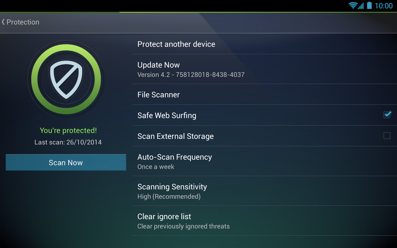   AntiVirus PRO Android Security- screenshot 