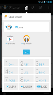 Quad Drawer, quick app drawer - screenshot thumbnail
