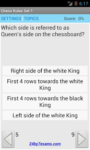 Chess Rules by 24by7exams