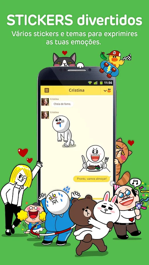 LINE: Call e Conversa de graça - screenshot