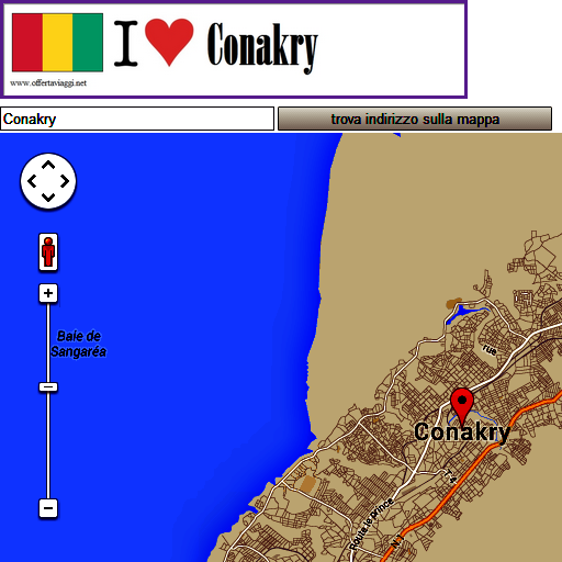 Conakry map
