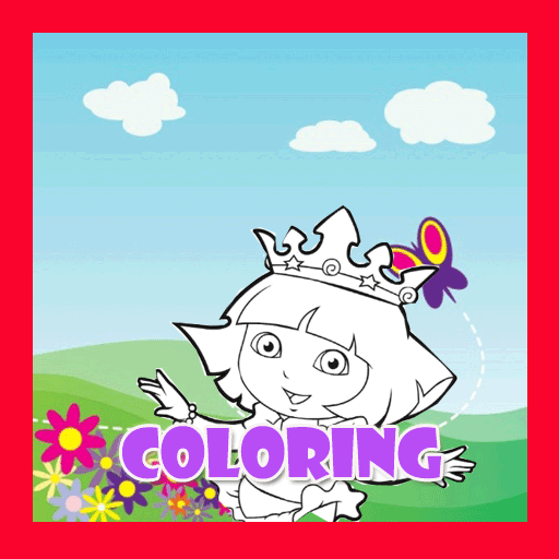 Coloring Books Kids Dora