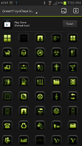 ICON PACK GreenFroyoDaze
