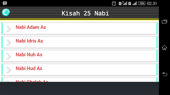 Kisah 25 dan Teladan Nabi Screenshots 0