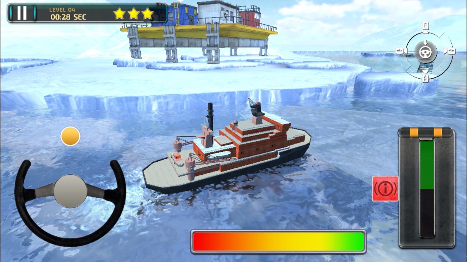icebreaker boat simulator parking games 2017 - android