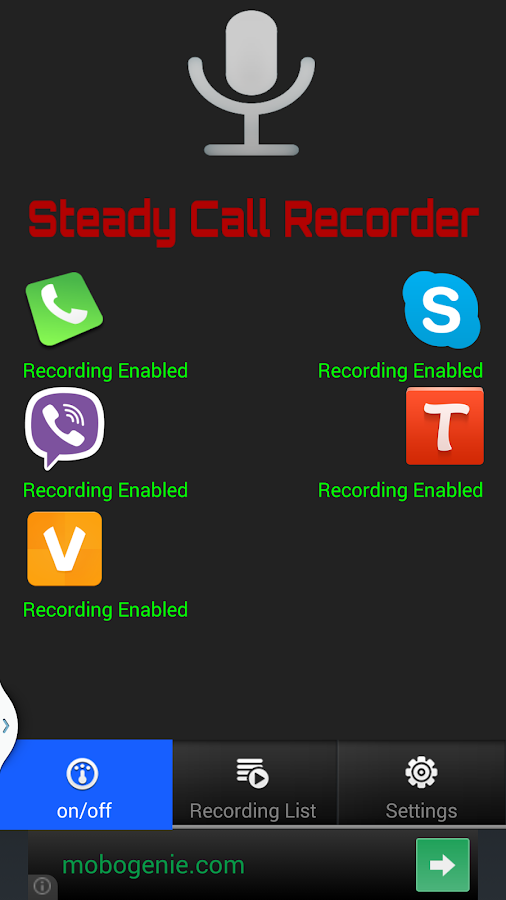 Real Call Recorder - screenshot