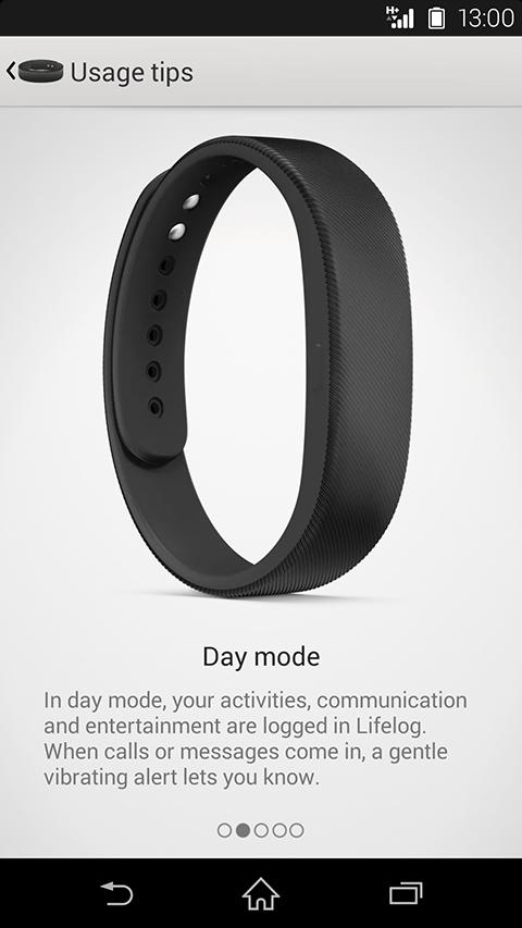 SmartBand SWR10 Screen 2
