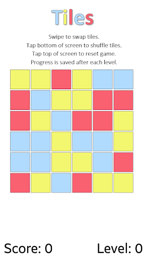 Tiles: Swap to Match