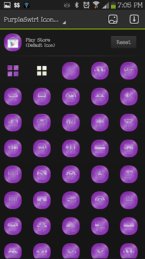 【免費個人化App】ICON SET|PurpleSwirl-APP點子