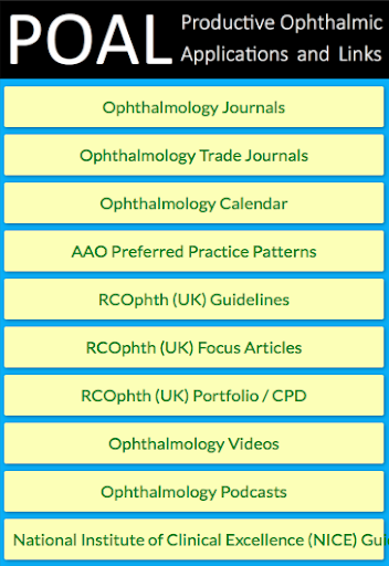 【免費醫療App】Ophthalmology Resources-APP點子