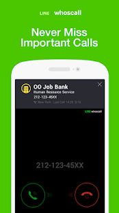 LINE whoscall- Caller ID&Block - screenshot thumbnail