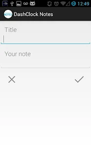 DashClock Notes Pro - screenshot thumbnail