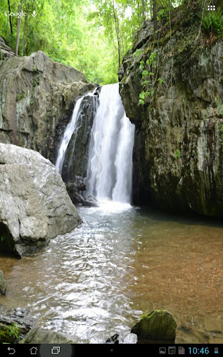 Real Water Fall Live Wallpaper