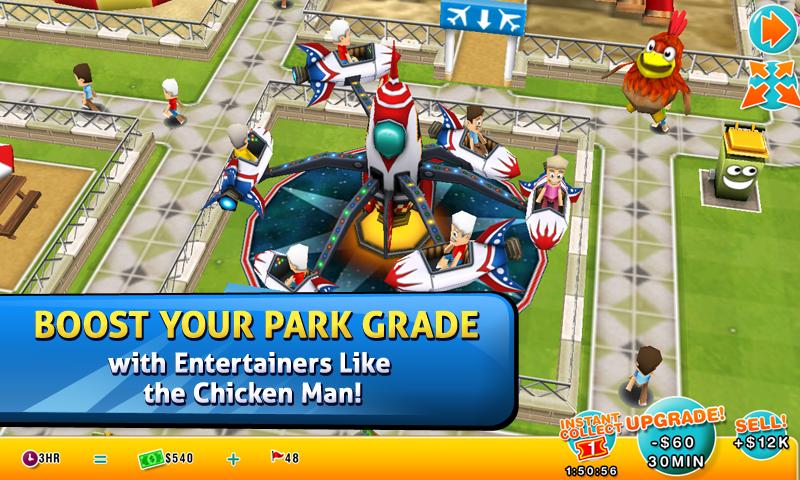 скачать theme park игру