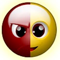 Angry Happy Smiley logo