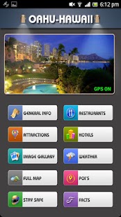 Oahu-Hawaii Offline Map Guide - náhled