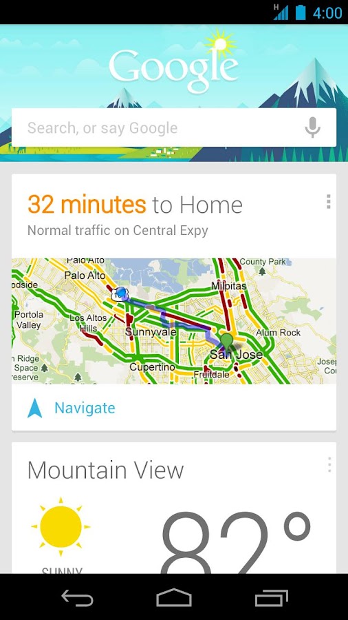 Google Search - screenshot