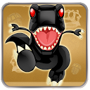 Bloody Dino T-Rex Rampge Game mobile app icon