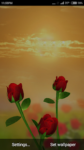 How to get Rose 3D Magic Live WallPaper patch 1.3 apk for bluestacks